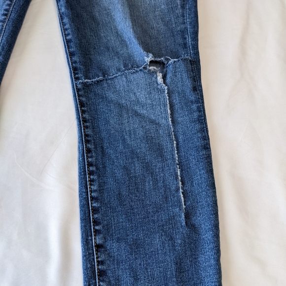 Kut from the Kloth Connie Ankle Skinny Jeans Destroyed Jeans Size 10 - Picture 9 of 10